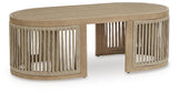 Serena Shores - Rectangular Cocktail Table - Beige