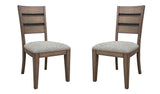 Cedar Fork - Dining Chair (Set of 2) - Smoked Arabica