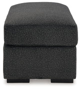 Wryenlynn - Ottoman - Onyx