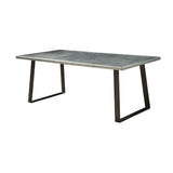 Kaylia - Mesa de comedor - Aluminio y bronce de cañón