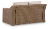 Laguna Heights - Loveseat With Cushion - Beige