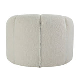 Osmash - Silla - Sherpa de Peluche Blanco