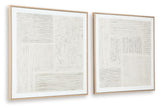 Andorfield - Wall Art Set (Set of 2) - Beige / Black / White alternate view 4