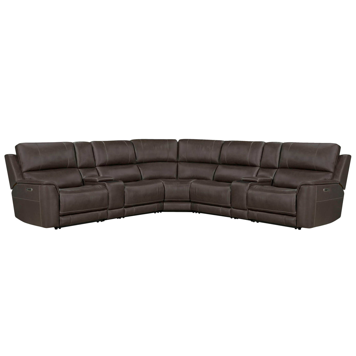 Easton - Power Reclining Sectional With Power Adjustable Headrests