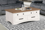 Americana Modern - Cocktail Table With Lift Top - Cotton