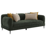 Jade - Chenille Upholstered Modern Track Arm Sofa