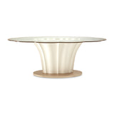 London Place - Entry Table - Creamy Pearl