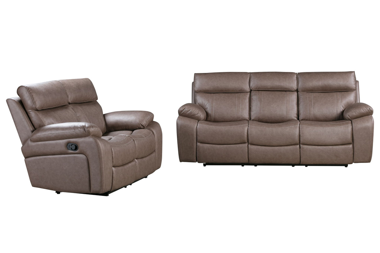 Theon - Manual Glider Reclining Sofa Set