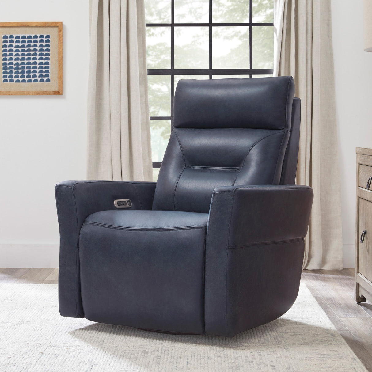Remmington - Sillón reclinable giratorio eléctrico