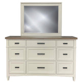 Americana Modern Bedroom - 9 Drawer Dresser