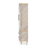 St. Charles - Display Cabinet - Dove Gray
