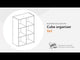 Piperton - Organizador cúbico - Madera