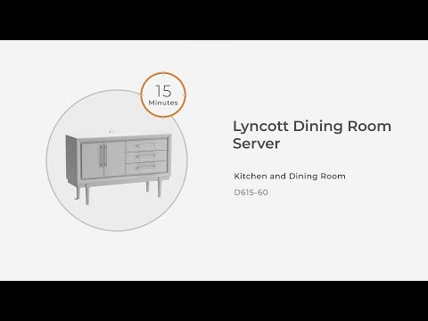 Lyncott - Mesero de comedor - Brown