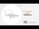 Cielden - Cama con paneles