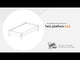 Simmenfort - Cama de plataforma