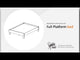 Simmenfort - Cama de plataforma