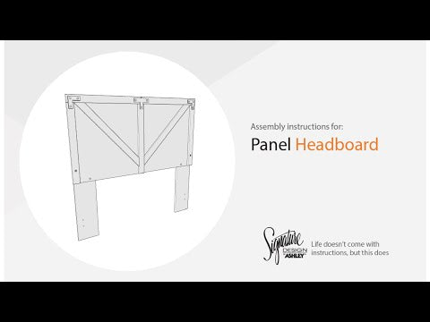 Shawburn - Cabecero de panel en aspa