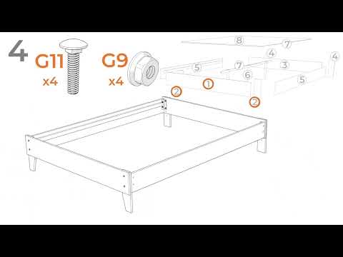 Deanlow - Cama con plataforma
