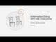 Robbinsdale - Silla lateral tapizada de comedor (Juego de 2) - Blanco antiguo